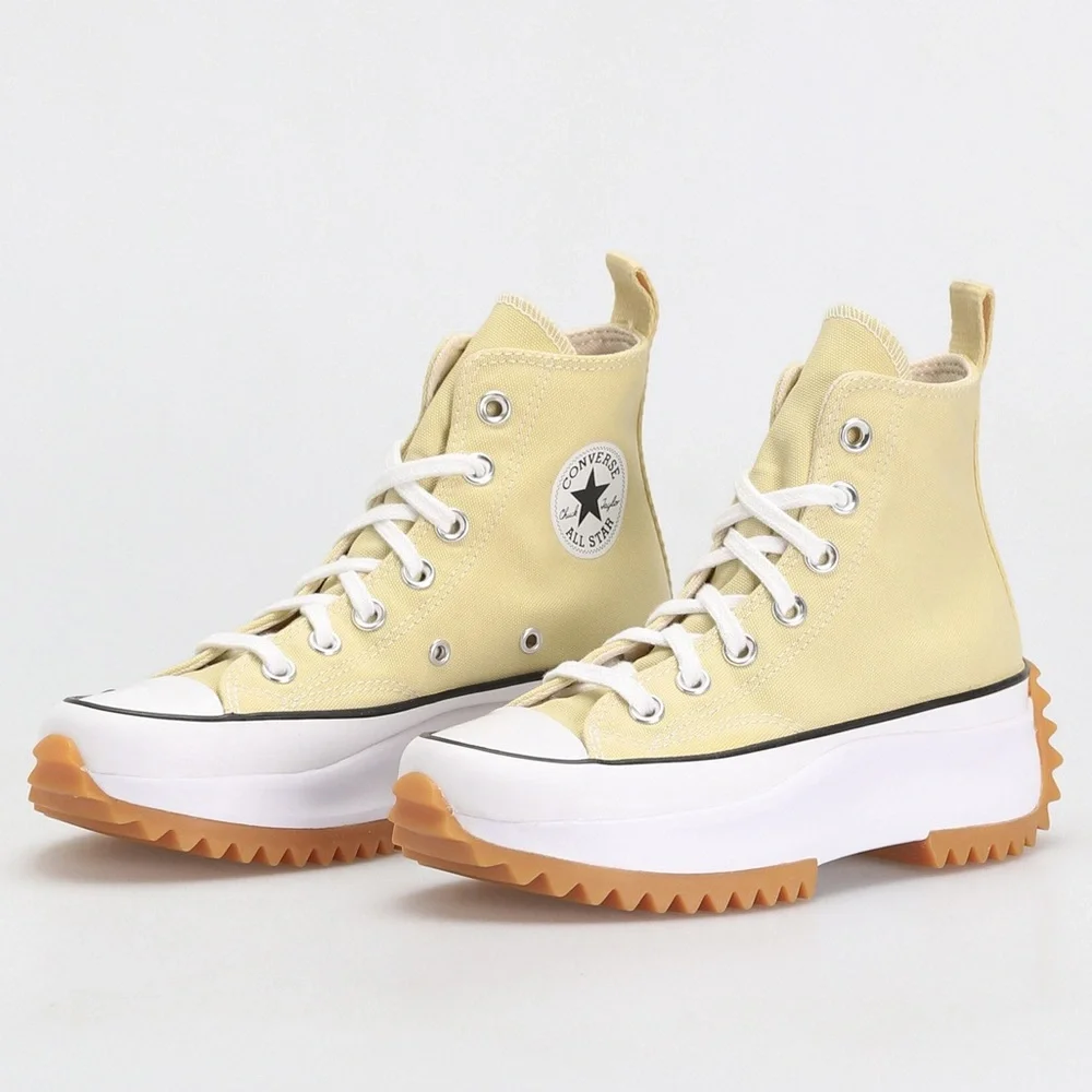 NWT Converse Run Star Hike Platform lemon drop high top Chuck Taylor sneaker - Picture 13 of 14